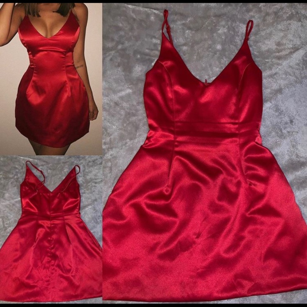 Red dress